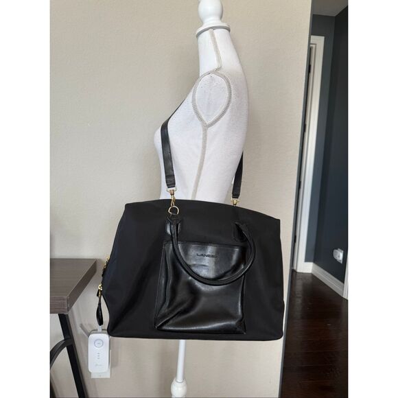 Lancel Black Leather Travel Bag - Picture 2 of 9